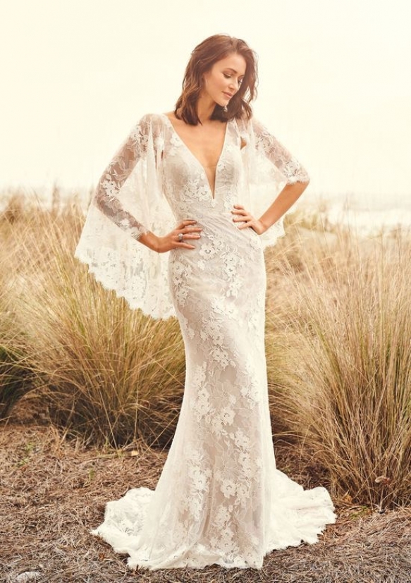 Boho Wedding Dress Cornwall3